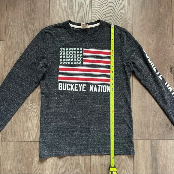 Homage Ohio State Buckeyes Buckeye Nation Women’s Small Long Sleeve Tee Shirt - Picture 8 of 9
